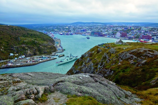 Military Boat in the Narrows